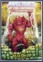 Beast Man (Blood-Red) from Masters of the Universe - Classics - Basic Series manufactured by Mattel [Front]