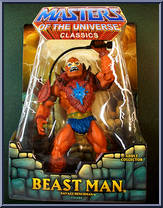 Beast Man from Masters of the Universe - Classics - Basic Series manufactured by Mattel [Front]