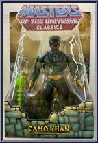 Camo Khan from Masters of the Universe - Classics - Basic Series manufactured by Mattel [Front]