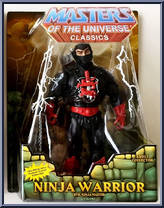 Ninjor (Ninja Warrior) from Masters of the Universe - Classics - Basic Series manufactured by Mattel [Front]