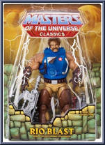 Rio Blast from Masters of the Universe - Classics - Basic Series manufactured by Mattel [Front]