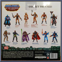Weapons Pak (Great Wars Assortment) from Masters of the Universe - Classics - Accessories manufactured by Mattel [Back]