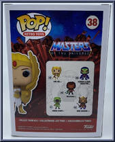 She-Ra (Glows in the Dark) (Specialty Series) from Masters of the Universe - Pop! Vinyl Figures manufactured by Funko [Back]