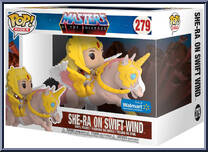 She-Ra on Swift Wind from Masters of the Universe - Pop! Rides manufactured by Funko [Front]