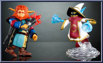 Gwildor & Orko from Masters of the Universe - Masterverse - Revolution manufactured by Mattel [Loose]