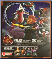 Gwildor & Orko from Masters of the Universe - Masterverse - Revolution manufactured by Mattel [Back]
