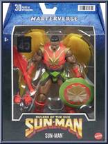Sun-Man from Masters of the Universe - Masterverse - Rulers of the Sun manufactured by Mattel [Front]