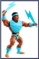 Bolt-Man from Masters of the Universe - Origins - Basic Series manufactured by Mattel [Loose]