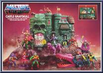 Castle Grayskull from Masters of the Universe - Origins - Accessories manufactured by Mattel [Back]