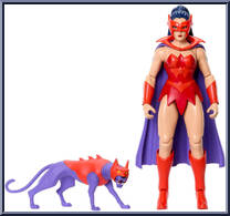 Catra from Masters of the Universe - Origins - Cartoon Collection manufactured by Mattel [Loose]