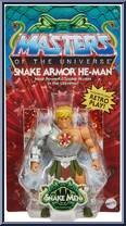 He-Man (Snake Armor) from Masters of the Universe - Origins - Basic Series manufactured by Mattel [Front]