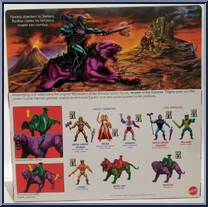 Panthor (Flocked) from Masters of the Universe - Origins - Accessories manufactured by Mattel [Back]