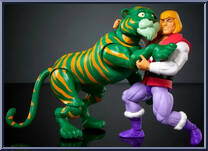 Prince Adam and Cringer from Masters of the Universe - Origins - Cartoon Collection manufactured by Mattel [Loose]