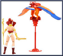 Teela & Zoar from Masters of the Universe - Origins - Box Sets manufactured by Mattel [Loose]
