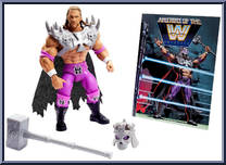 Triple H from Masters of the WWE Universe - Wave 1 manufactured by Mattel [Loose]