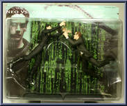 Neo vs. Agent Smith from Matrix - Series 2 manufactured by N2 Toys [Front]