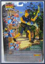 Arm-Attack from Max Steel - 2002 Basic manufactured by Mattel [Back]