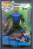 City Agent Action Figure