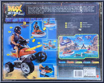 MX16 Hydro Jet  from Max Steel - 1999 Basic manufactured by Mattel [Back]
