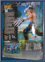 Panther Combat from Max Steel - 2000 Basic manufactured by Mattel [Back]