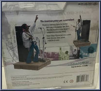 Jimi Hendrix (Woodstock) from McFarlane's Music - Basic Series manufactured by McFarlane [Back]