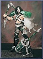 Peter Criss from McFarlane's Music - KISS - Series 1 manufactured by McFarlane [Loose]