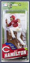 Billy Hamilton (Red Jersey) from McFarlane's Sports Picks - MLB - Series 33 manufactured by McFarlane [Front]