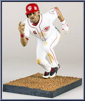 Billy Hamilton (White Jersey) from McFarlane's Sports Picks - MLB - Series 33 manufactured by McFarlane [Loose]
