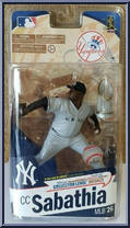 CC Sabathia (Gray Uniform) from McFarlane's Sports Picks - MLB - Series 26 manufactured by McFarlane [Front]