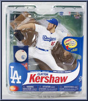 Clayton Kershaw (Real Baseball Pieces) Action Figure