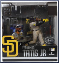 Fernando Tatis Jr. (San Diego Padres) (Platinum) from McFarlane's Sports Picks - MLB - 2025 Series manufactured by McFarlane [Front]