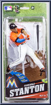Giancarlo Stanton (Orange Jersey) from McFarlane's Sports Picks - MLB - Series 33 manufactured by McFarlane [Front]