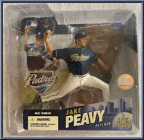 Jake Peavy (Blue Jersey) from McFarlane's Sports Picks - MLB - Series 16 manufactured by McFarlane [Front]