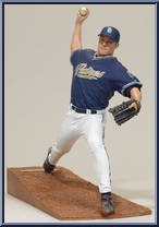 Jake Peavy (Blue Jersey) from McFarlane's Sports Picks - MLB - Series 16 manufactured by McFarlane [Loose]