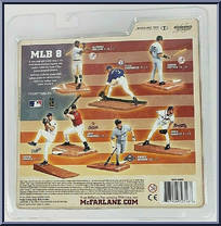Kevin Brown (Gray Jersey) from McFarlane's Sports Picks - MLB - Series  8 manufactured by McFarlane [Back]