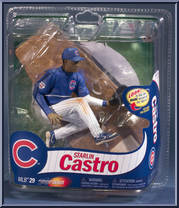 Starlin Castro (Blue Jersey) from McFarlane's Sports Picks - MLB - Series 29 manufactured by McFarlane [Front]