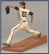 Tim Lincecum (White Uniform) from McFarlane's Sports Picks - MLB - Series 26 manufactured by McFarlane [Loose]