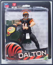 Andy Dalton (Black Uniform) from McFarlane's Sports Picks - NFL - Series 32 manufactured by McFarlane [Front]