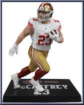 Christian McCaffrey (San Francisco 49ers) (Platinum) from McFarlane's Sports Picks - NFL - Legacy Series manufactured by McFarlane [Loose]