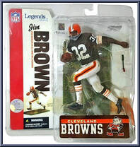Jim Brown from McFarlane's Sports Picks - NFL - NFL Legends - Series 2 manufactured by McFarlane [Front]
