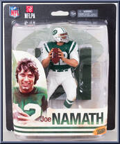 Joe Namath from McFarlane's Sports Picks - NFL - Exclusives manufactured by McFarlane [Front]