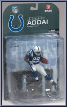 Joseph Addai from McFarlane's Sports Picks - NFL - Series 17 manufactured by McFarlane [Front]