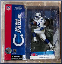 Marshall Faulk (Colts) from McFarlane's Sports Picks - NFL - Series  7 manufactured by McFarlane [Front]