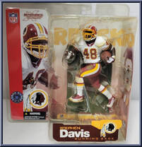 Stephen Davis (Washington Redskins) from McFarlane's Sports Picks - NFL - Series  5 manufactured by McFarlane [Front]