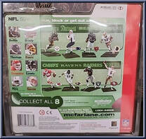 Tony Gonzalez (Kansas City Chiefs) from McFarlane's Sports Picks - NFL - Series  5 manufactured by McFarlane [Back]