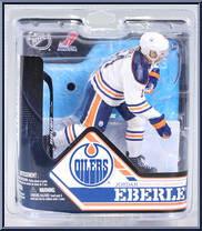 Jordan Eberle (White Jersey) from McFarlane's Sports Picks - NHL - Series 32 manufactured by McFarlane [Front]