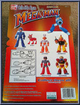 Mega Man from MegaMan - Basic Series manufactured by Bandai [Back]
