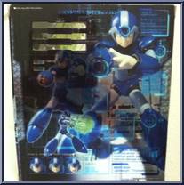 Megaman X (Metallic Version) from MegaMan - D-Arts manufactured by Bandai [Back]