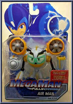 Air Man from MegaMan Fully Charged - Basic Series manufactured by Jakks Pacific [Front]