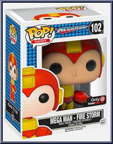 Mega Man - Fire Storm from MegaMan - Basic Series manufactured by Funko [Front]